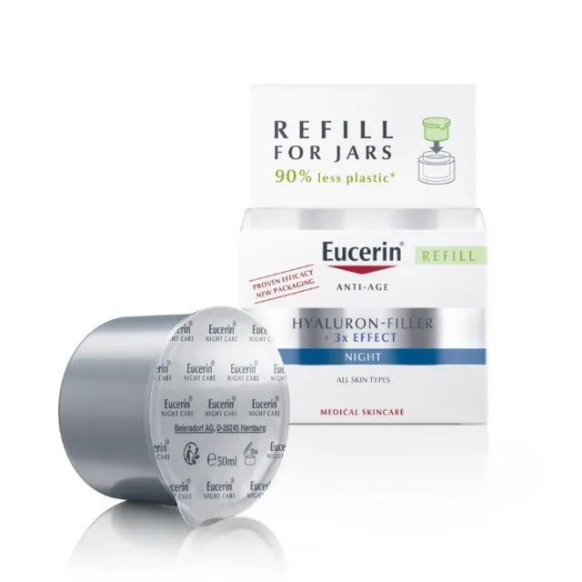Eucerin Hyaluron-Filler Noćna Krema 50Ml Refill Pakovanje 98390