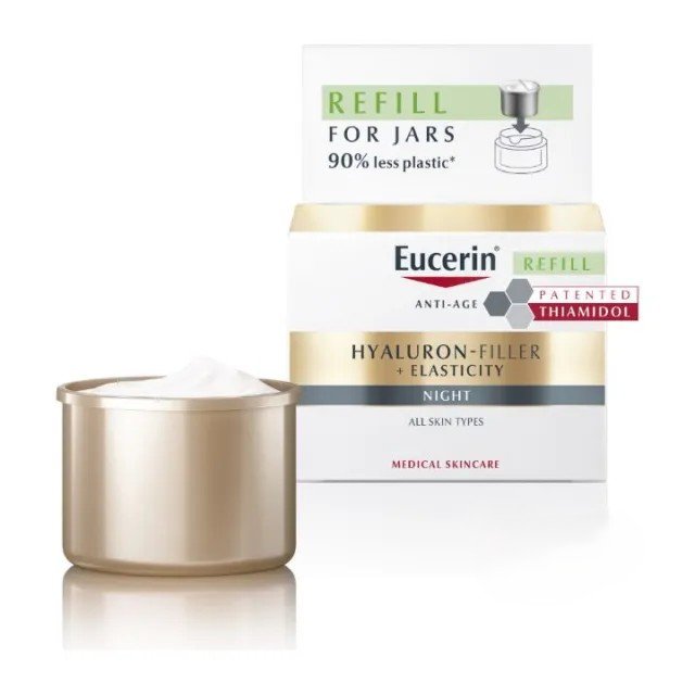 Eucerin Hyaluron-Filler +Elasticity Nocna Krema 50Ml Refill Pakovanje 99544
