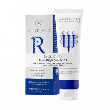 SKINTEGRA RETIRON NIGHT SET 0,1 + MELT MILK 50ML GRATIS