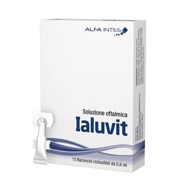 Ialuvit Kapi Za Oči 15 Ampula X 0,6Ml