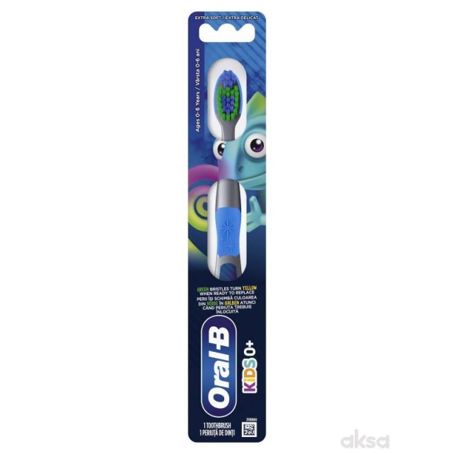 Oral B Dečija Četkica Za Tube Kameleon Soft Od 0 Do 6 Godina