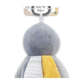 LORELLI PLIŠANA IGRAČKA OCTOPUS SIVA