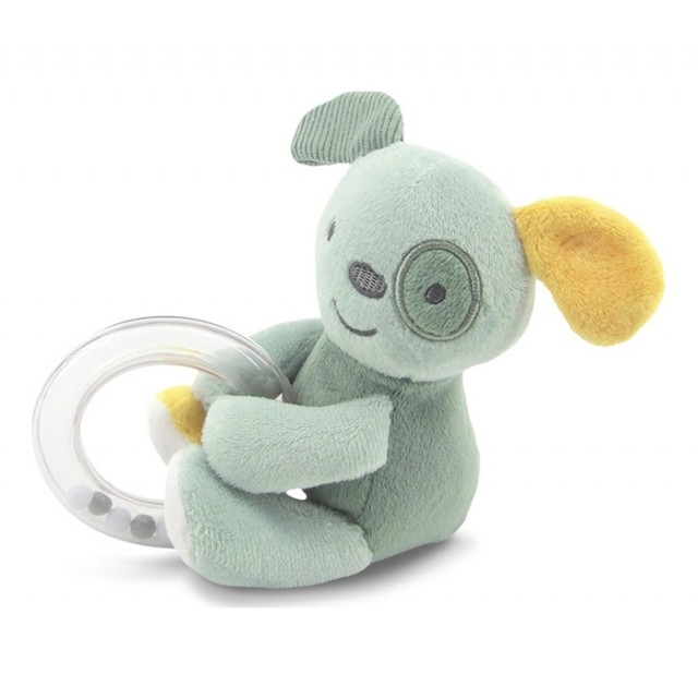 Lorelli Plišana Igračka Sa Zvečkom Dog Green 70009