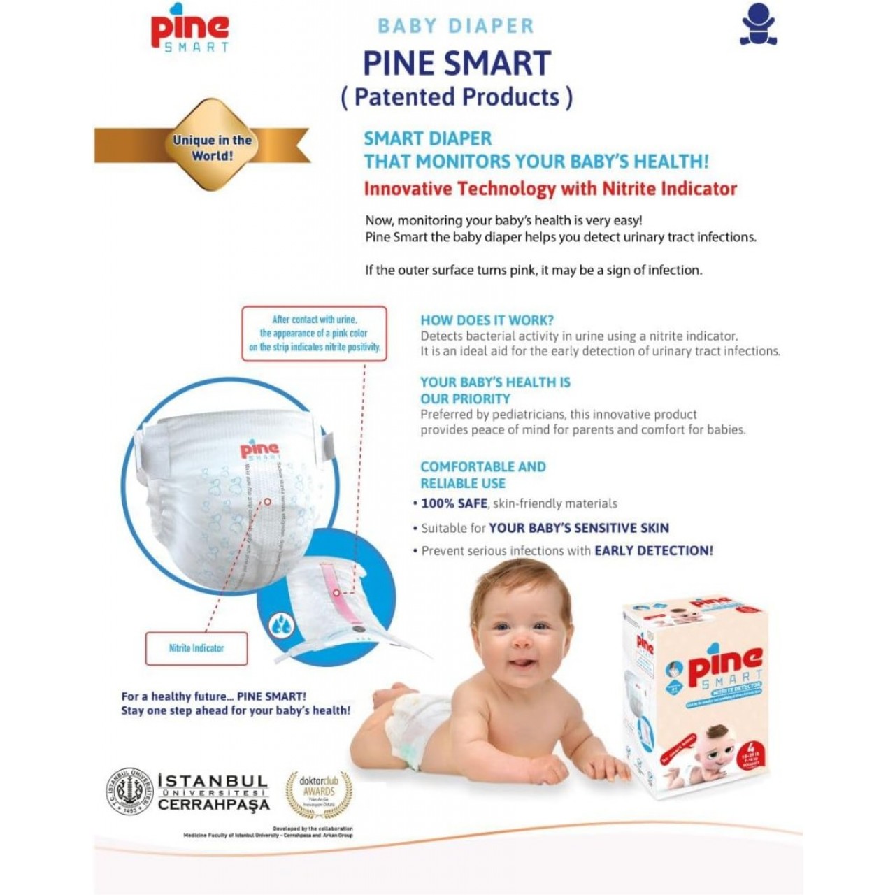 Pine Smart Pelene Za Detekciju I Praćenje Infekcija Urinarnog Trakta ...