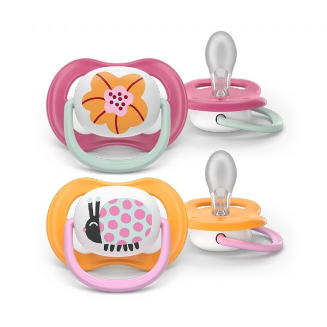Avent Varalica 6 - 18 Meseci Sthr Air Pink/Orange Scf080/27 2 Varalice
