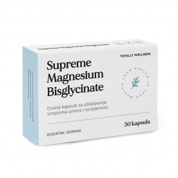 SUPREME MAGNESIUM BISGLYCINATE 30 KAPSULA