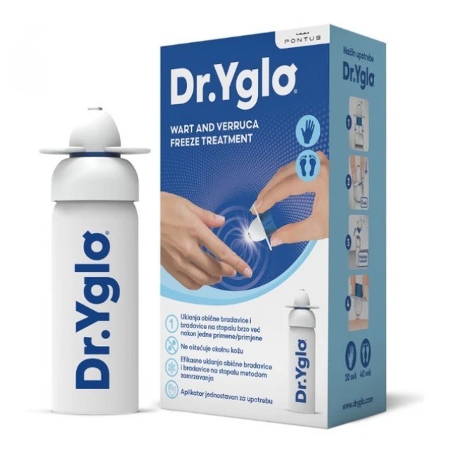 Dr.yglo Za Tretman Zamrzavanjem Obicnih Bradavica I Bradavica Na Stopalima 50Ml