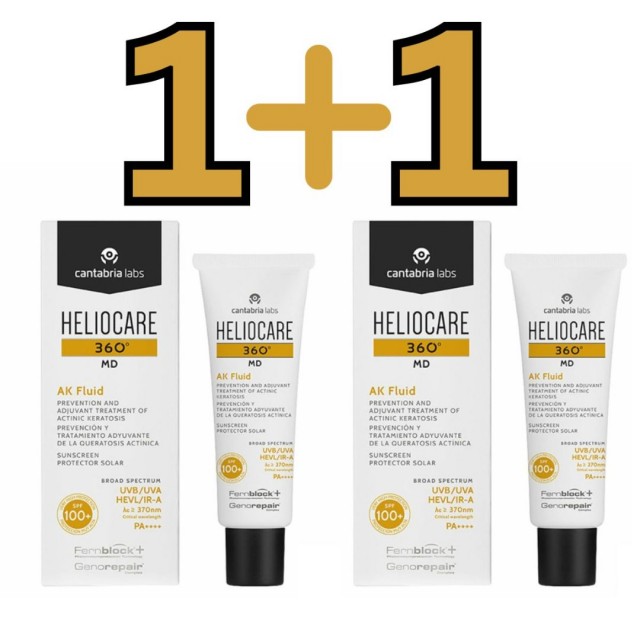 Heliocare 360 Md Ak Fluid Spf100 50Ml Promo Pakovanje 1+1 Gratis