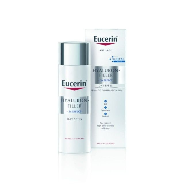 Eucerin Hyaluron-Filler Dnevna Krema Za Normalnu I Mešovitu Kožu Spf15 50Ml 63924 Eucerin Hyaluron-Filler Dnevna Krema Za Normalnu I Mešovitu Kožu Spf15 50Ml 63924