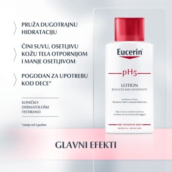 EUCERIN PH5 LOSION ZA TELO 200ML 63001