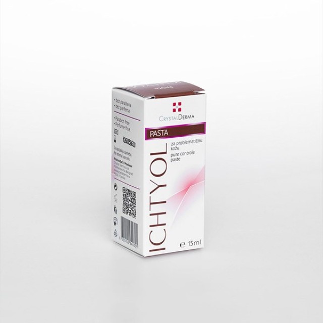 Crystal Derma Ichtyol Pasta 15Ml