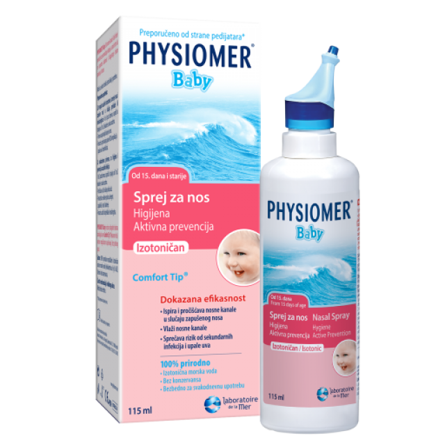 Physiomer Baby Sprej 115Ml