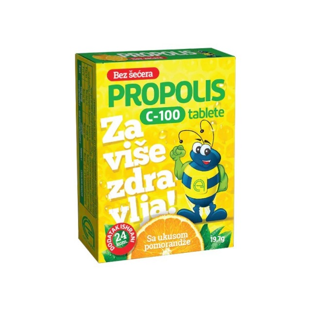 Propolis C-100 Oriblete Bez Sećera A24