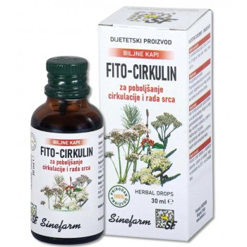 FITO-CIRKULIN KAPI ZA POBOLJŠANJE CIRKULACIJE I RADA SRCA 30ML