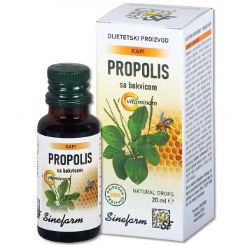 KAPI PROPOLISA SA BOKVICOM I VITAMINOM C 20ML