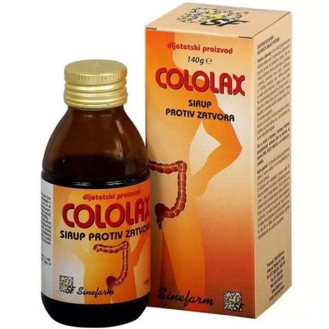 COLOLAX SIRUP PROTIV ZATVORA 100ML Cololax Sirup Protiv Zatvora