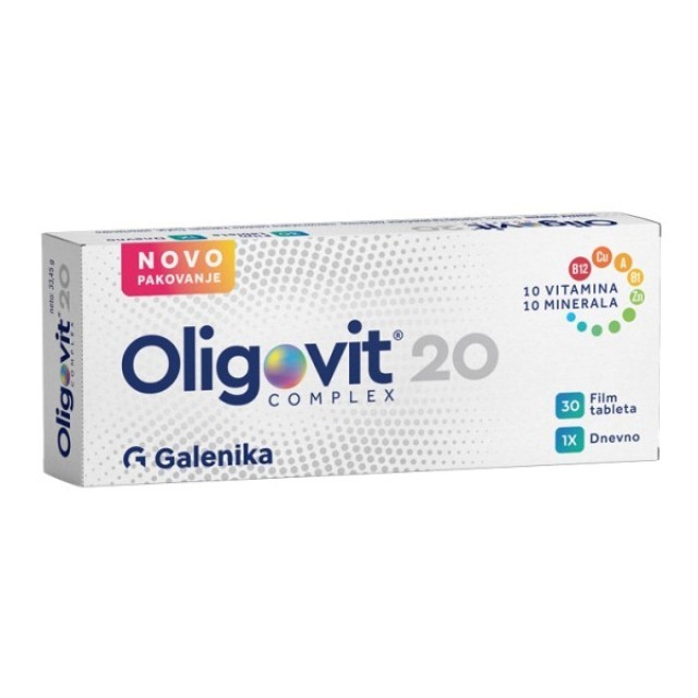 Oligovit Film Tablete A30