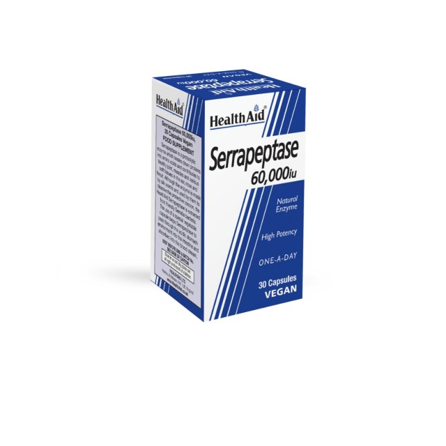 Healthaid Serrapeptase  60 000Ij Kapsule A30