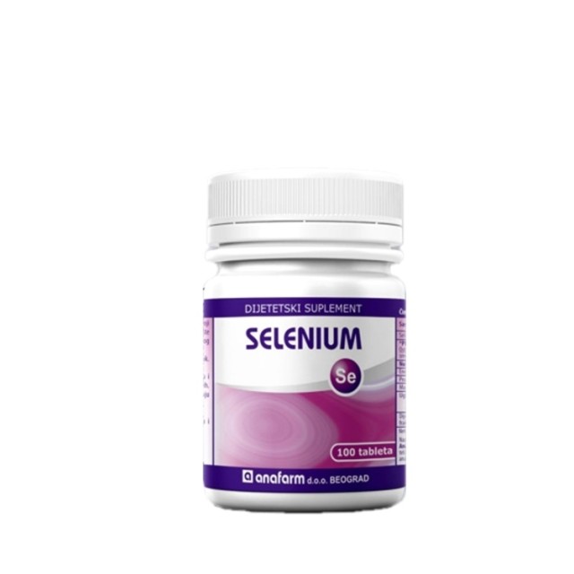 Anafarm Selenium 50Mg Tablete A100 Anafarm Selenium 50Mg Tablete A100