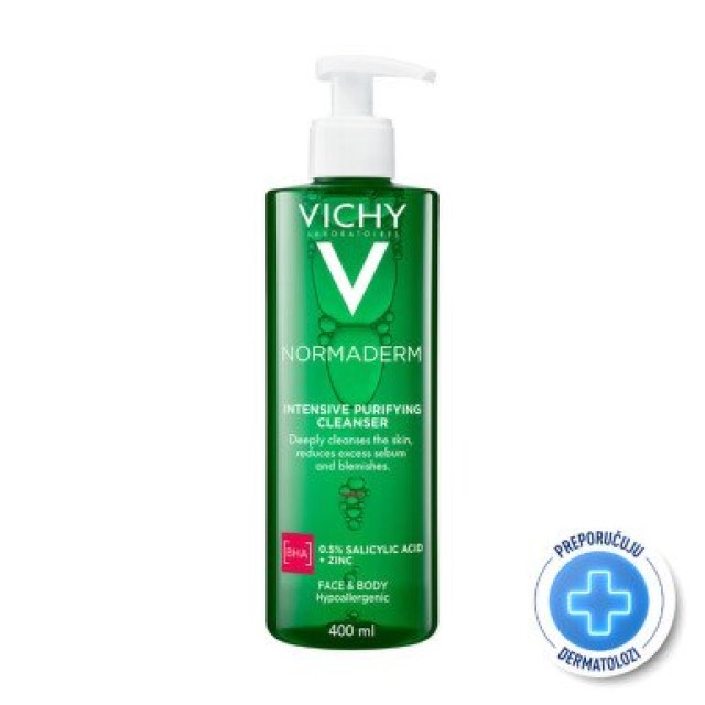 Vichy Normaderm Gel Za Ciscenje 400Ml Vichy Normaderm Gel Za Ciscenje 400Ml