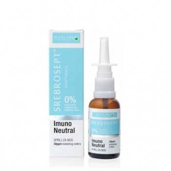 MAXLAB SREBROSEPT SPREJ ZA NOS I SINUSE IMUNO NEUTRAL 30ML