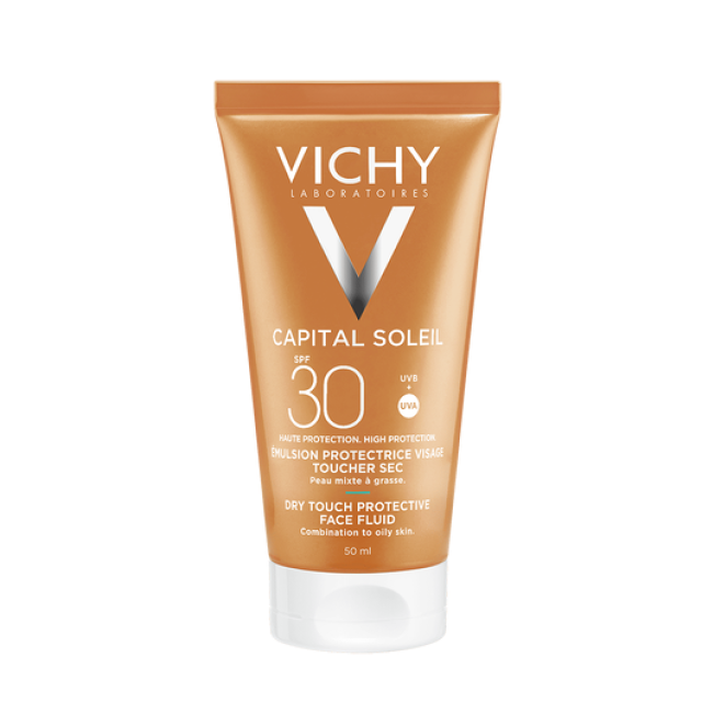 Vichy Capital Soleil Krema Dry Touch Finish Spf30 50Ml Vichy Capital Soleil Krema Dry Touch Finish Spf30 50Ml