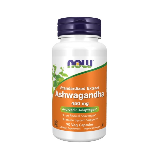 Now Ashwaganda Kapsule 90X450Mg