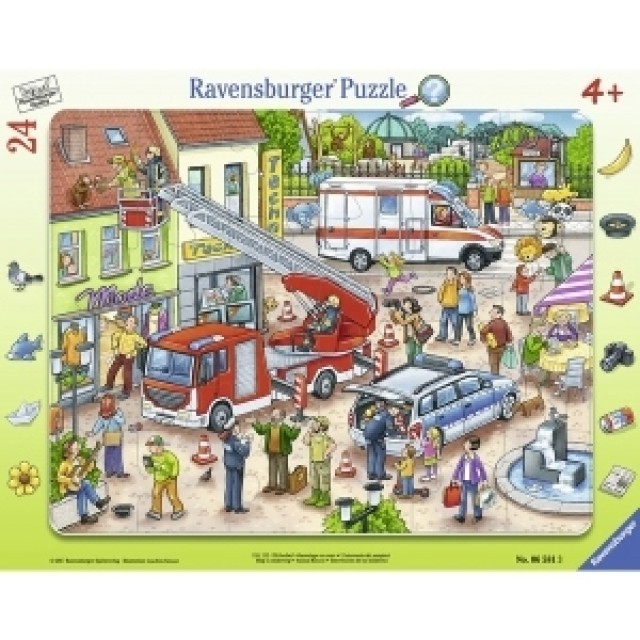 Ravensburger Puzzle Spasavanje Zivotinja U Gradu Ra06581