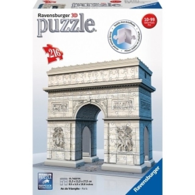 Ravensburger Puzzle 3D Trijumfalna Kapija U Parizu Ra12514
