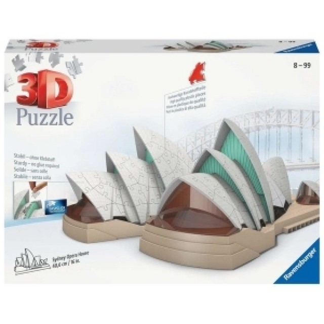 Ravensburger Puzzle 3D Sidnejska Opera Ra11243