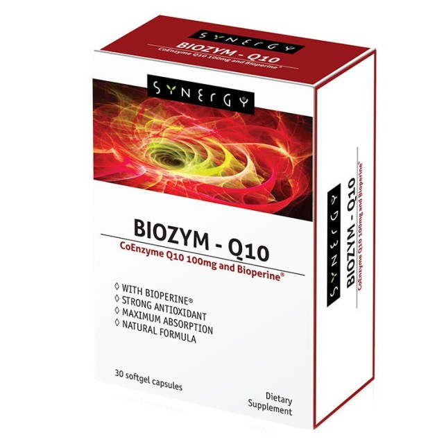 Synergy Biozym-Q10 100Mg Kaps A30