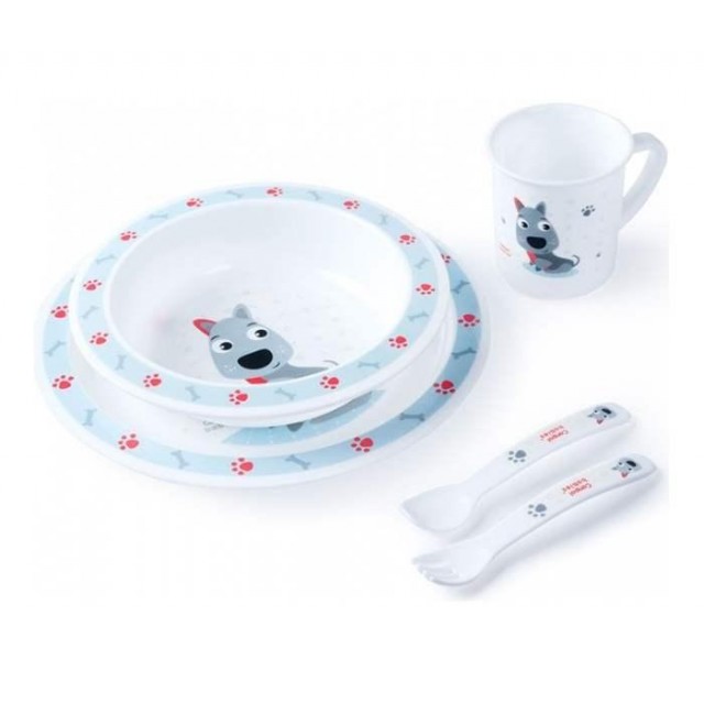 Canpol Babies Set Za Hranjenje Plavi Uzrast 12+ Meseci 4/401